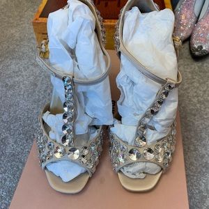 Miu Miu heels never worn